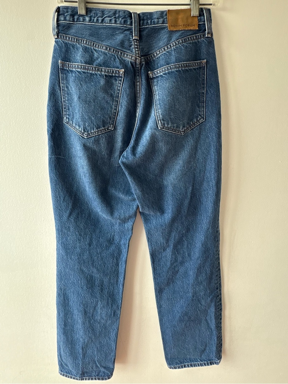Aritzia Denim Forum The Joni High Rise Loose 29l Size 24 Blue Wash Everyday Wear - Picture 7 of 15